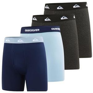 NEW Quiksilver Mens Underwear 4 Pack Boxers for Men Supersoft Brushed Polyester